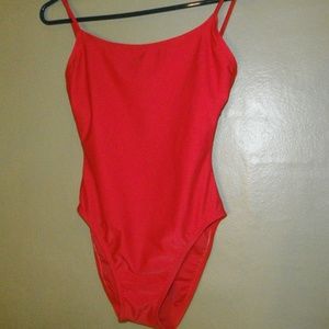 Mom's Vintage ('00) Red Bathing Suit